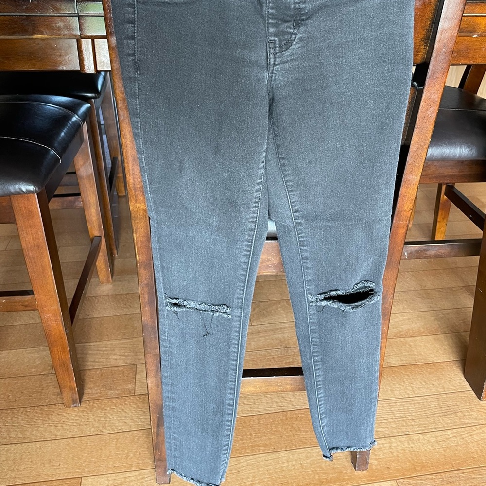 Faded Black Maternity Jeans